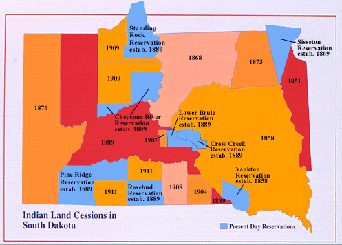 Reservation Lands Map
