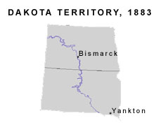 Dakota Territory, 1883